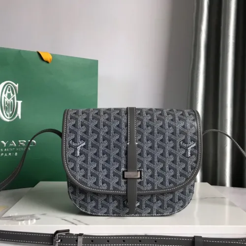 Goyard Belvedere Shoulder Bags for Men Size 22*16*7cm