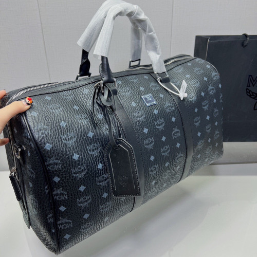 MCM Ottomar Weekender Bag in Visetos Size 50cm