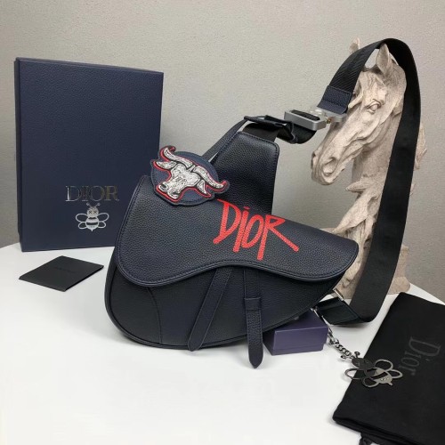 Dior Saddle Mens Shoulder Bags 26*19*4.5cm