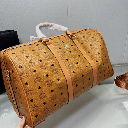 MCM Ottomar Weekender Bag in Visetos Size 50cm