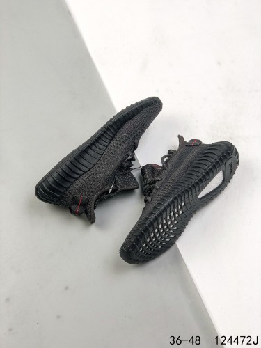 Yeezy 350 Boost 350 V2 Mens/Women Sneakers Shoes Black2 36 - 45