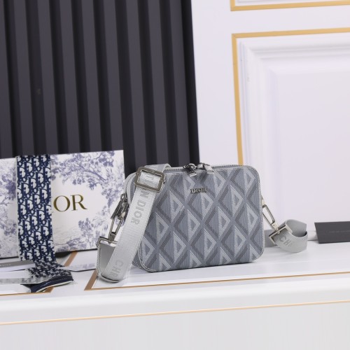 Dior 2022SS Oblique Men Shoulder Bags 17*12*6cm
