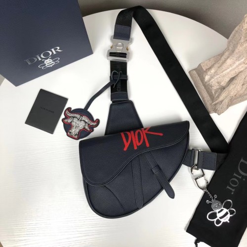 Dior Saddle Mens Shoulder Bags 26*19*4.5cm