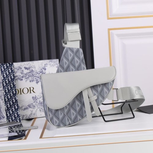 Dior 2022SS Pre-Fall Saddle Men Shoulder Bags 20*28.6*5cm