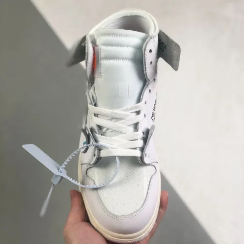 Nike Air Jordan 1 x OFF White High Top Sneakers Shoes Gr. 36-46
