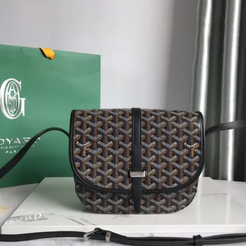 Goyard Belvedere Shoulder Bags for Men Size 22*16*7cm