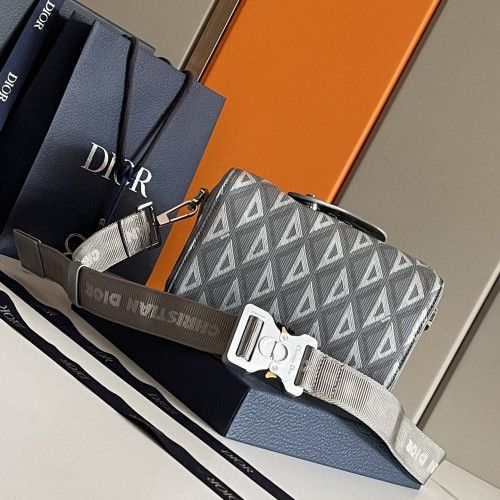 Dior 2022SS Lingot Men Shoulder Bags 21.5*11*12.5cm