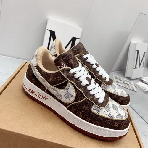 Louis Vuitton x Off White x Air Force 1 Sneaker Size 36-45   9-Color
