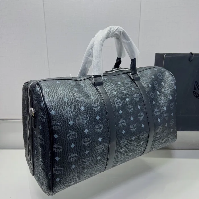 MCM Ottomar Weekender Bag in Visetos Size 50cm