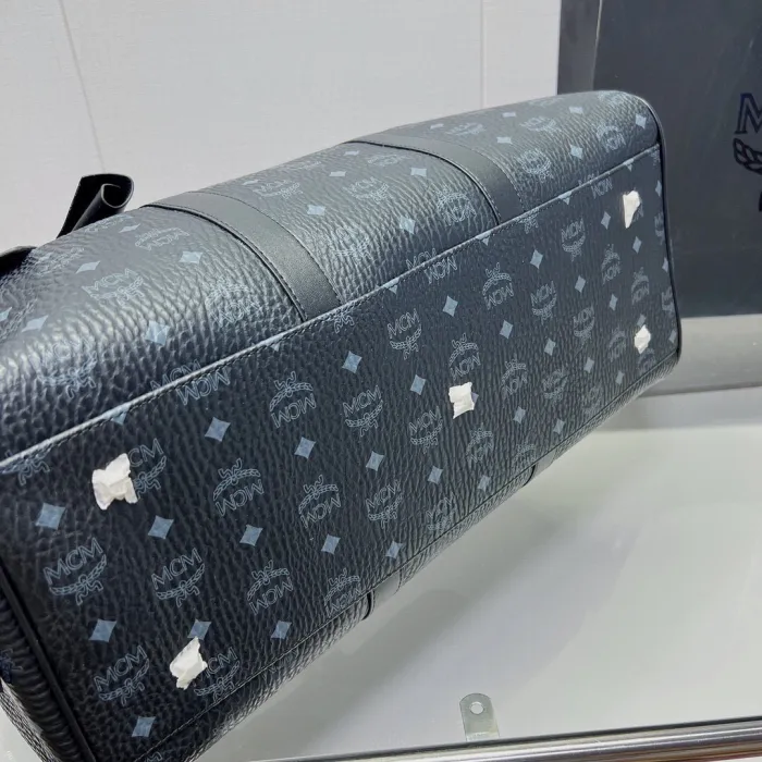 MCM Ottomar Weekender Bag in Visetos Size 50cm