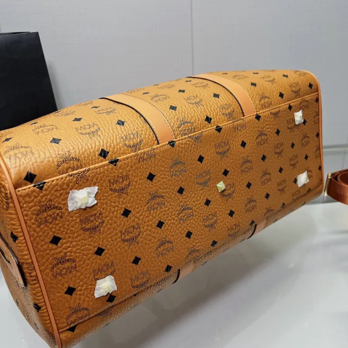 MCM Ottomar Weekender Bag in Visetos Size 50cm