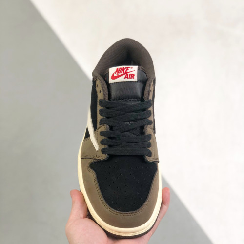 Nike Air Jordan 1 x Travis Scott Low Top Sneaker Shoes Gr. 36-46