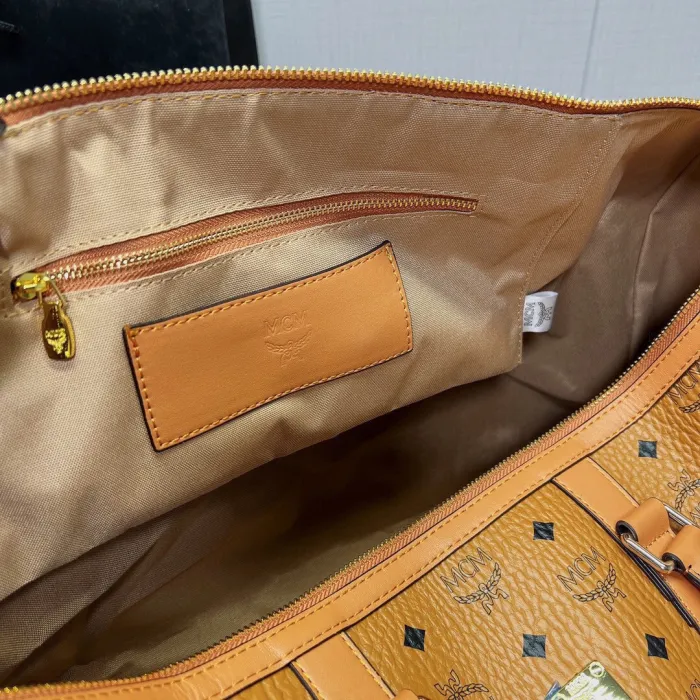 MCM Ottomar Weekender Bag in Visetos Size 50cm