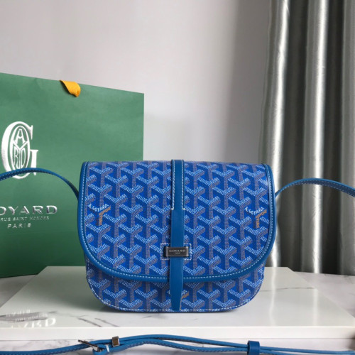 Goyard Belvedere Shoulder Bags for Men Size 22*16*7cm