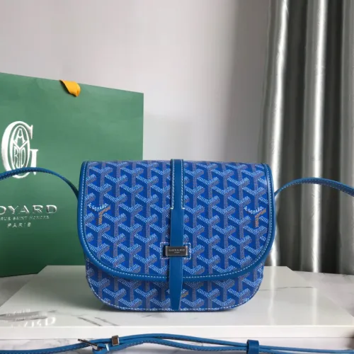 Goyard Belvedere Shoulder Bags for Men Size 22*16*7cm