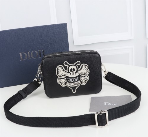 Dior Mens Shoulder Bags 17*12.5*5cm