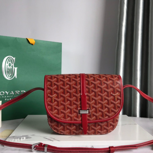 Goyard Belvedere Shoulder Bags for Men Size 22*16*7cm
