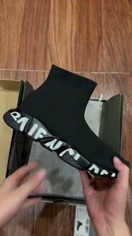 Balenciaga Speed 2.0 Graffiti Sneaker Size 35-45  5-Color