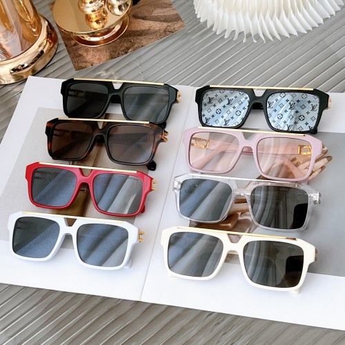 Louis Vuitton Z1801 1802 Mascot Pilot Square Sunglasses