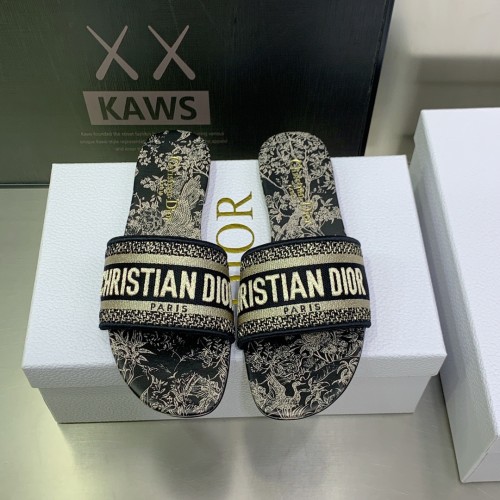 Dior Dway Slippers Size 35-41 8-Color