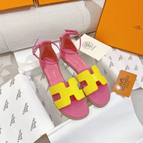 Hermes Santorini Sandals Size 35-41 7-Color