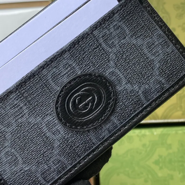 Gucci GG Card case with Interlocking Size 10*7cm Style: 673002