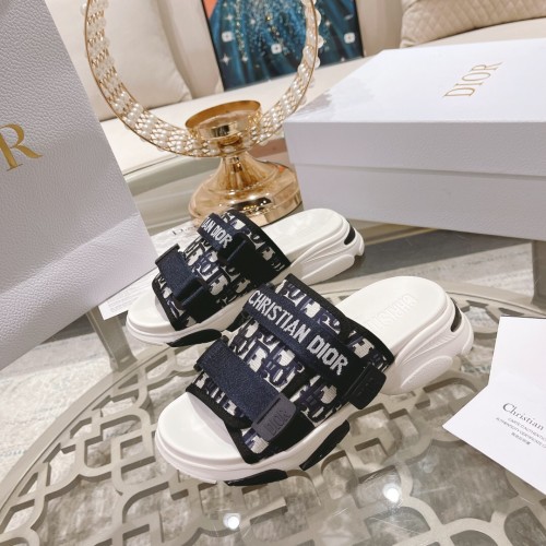 Dior D-Wander Slippers Size 35-41 4-Color
