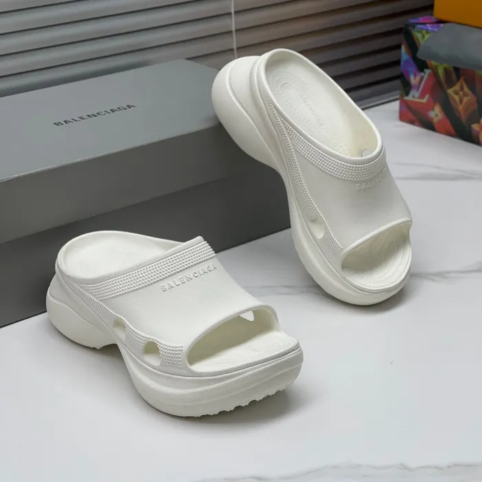 Balenciaga Pool Crocs™ Slippers Size 35-45 4-Color