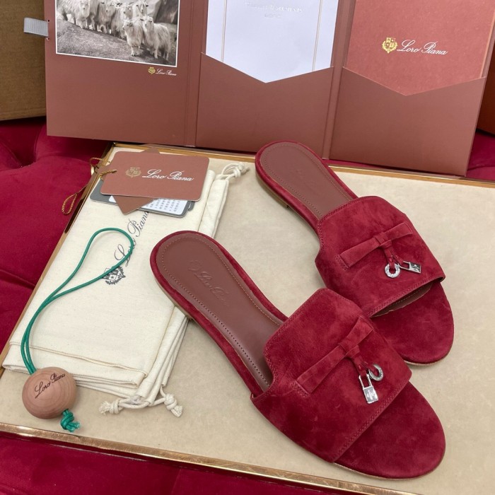 Loro Piana Charms Slipper Women Slippers Size 36-41