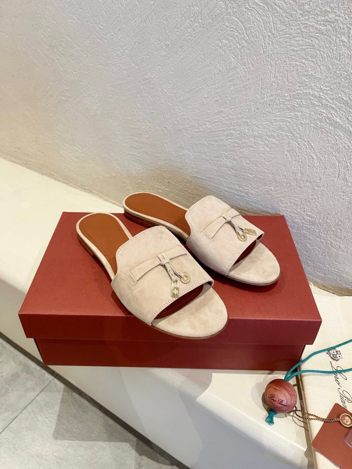 Loro Piana Charms Slipper Women Slippers Size 36-41