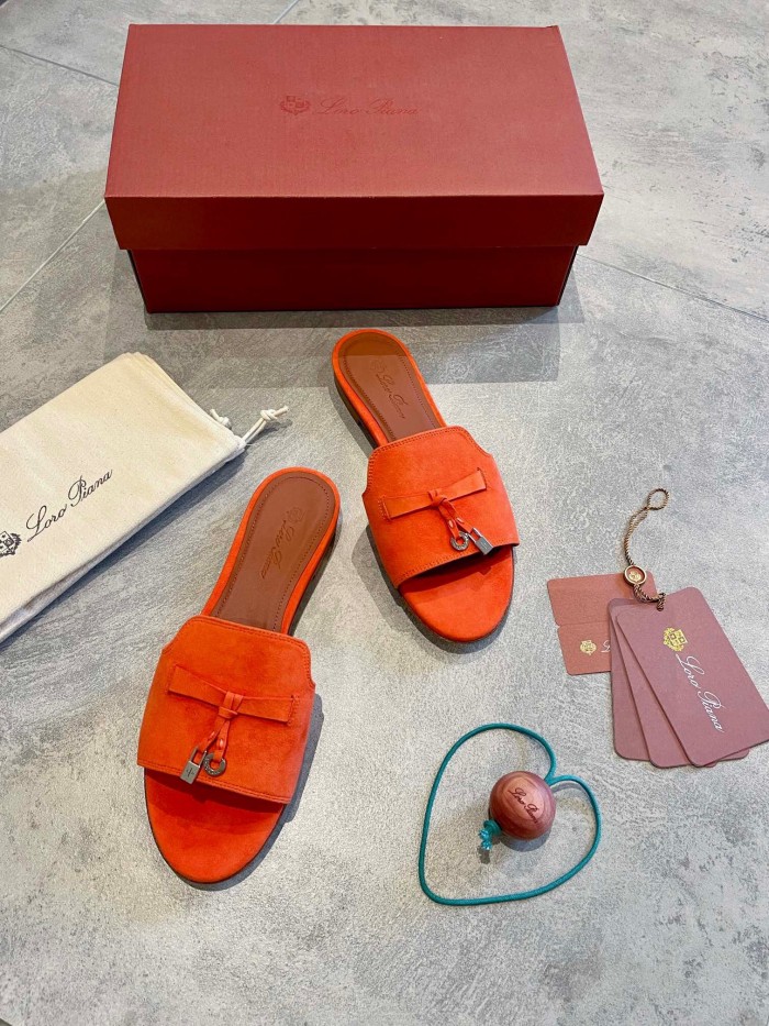 Loro Piana Charms Slipper Women Slippers Size 36-41
