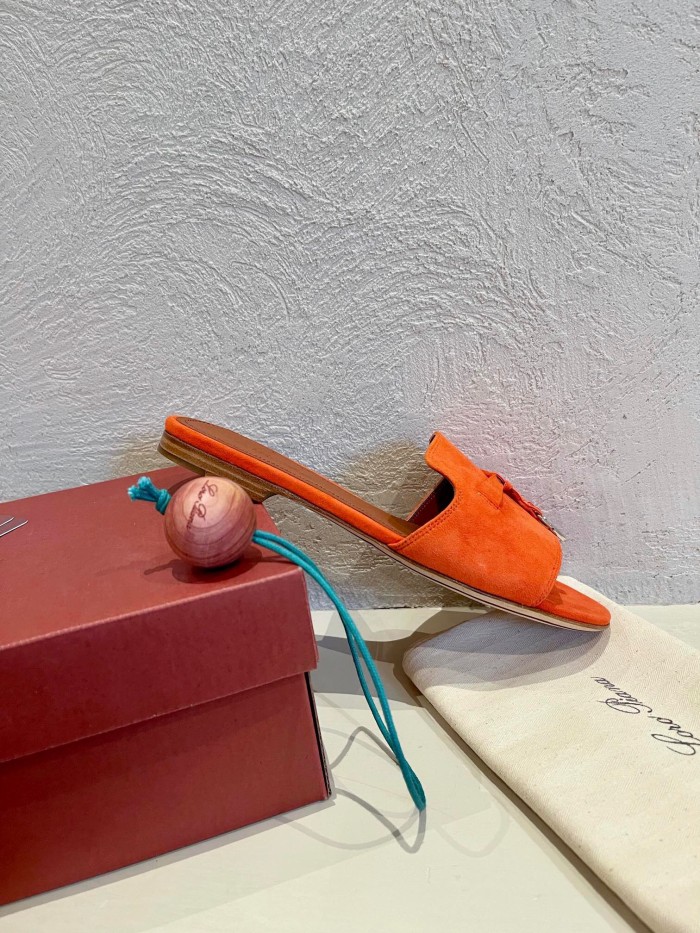 Loro Piana Charms Slipper Women Slippers Size 36-41