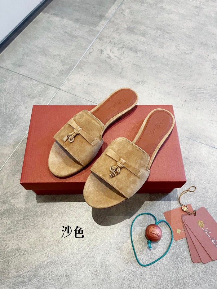 Loro Piana Charms Slipper Women Slippers Size 36-41