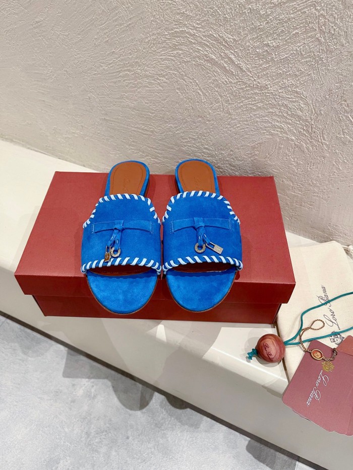 Loro Piana Charms Slipper Women Slippers Size 36-41