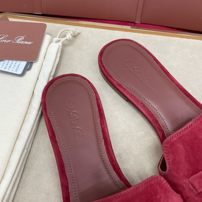 Loro Piana Charms Slipper Women Slippers Size 36-41