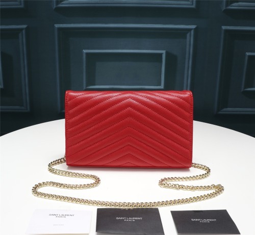 YSL Women Shoulder Bags Size 23*14*4cm