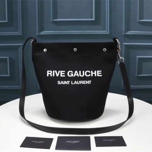 YSL Rive Gauche Women Shoulder Bags Size 30cm