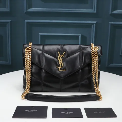 YSL Lou Lou Puffer Women Shoulder Bags Size 29*17*11cm