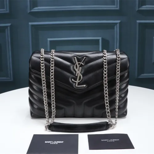 YSL Lou Lou Puffer Women Shoulder Bags 2-Size