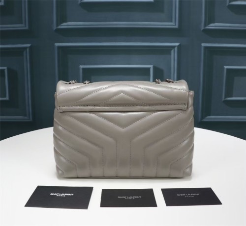 YSL Lou Lou Puffer Women Shoulder Bags Size 24cm