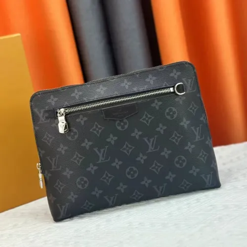 Louis Vuitton New Pouch Damier Graphite Clutch Bags Size 21*27*5cm