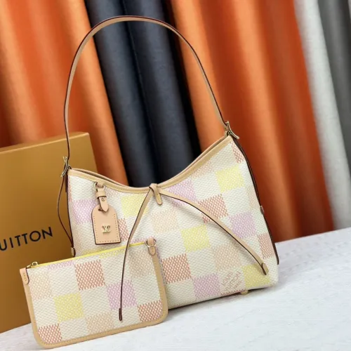 Louis Vuitton Monogram CarryAll Shoulder Bags Size 29*24*12cm