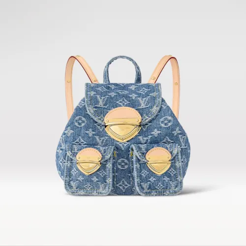 Louis Vuitton Venice Monogram denim Backpack Bags 20*20*11cm
