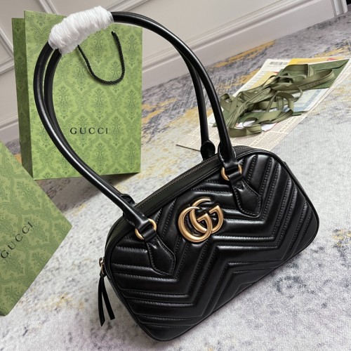 Gucci Women Shoulder Bags Size 25.5*15.5*6.5cm