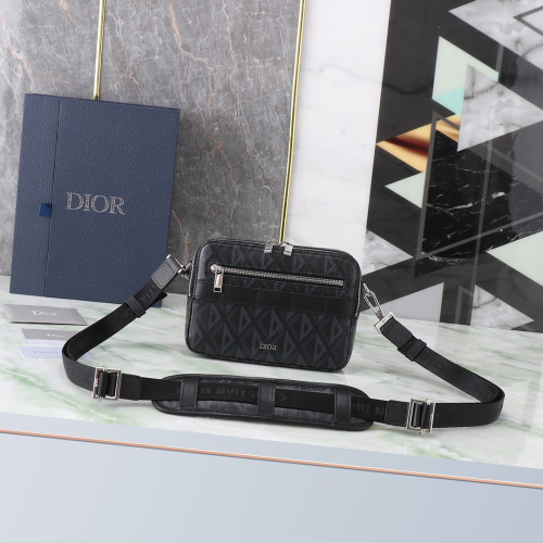 Dior Oblique Galaxy Men Shoulder Bags Size 22*15*6cm
