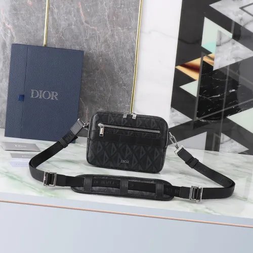 Dior Oblique Galaxy Men Shoulder Bags Size 22*15*6cm