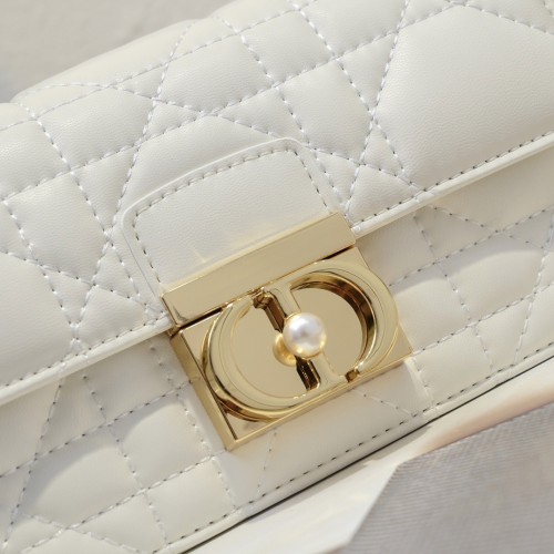 Dior Mini Dior Ange Women Shoulder Bags 20*12*5cm