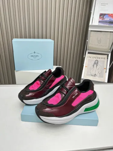Prada 2024 New Systeme brushed leather dad Sneaker Size 36-45