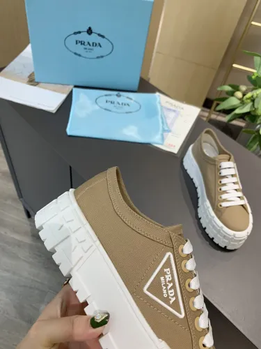 Prada 2024 New Double Wheel Re-Nylon gabardine Sneaker Size 36-41