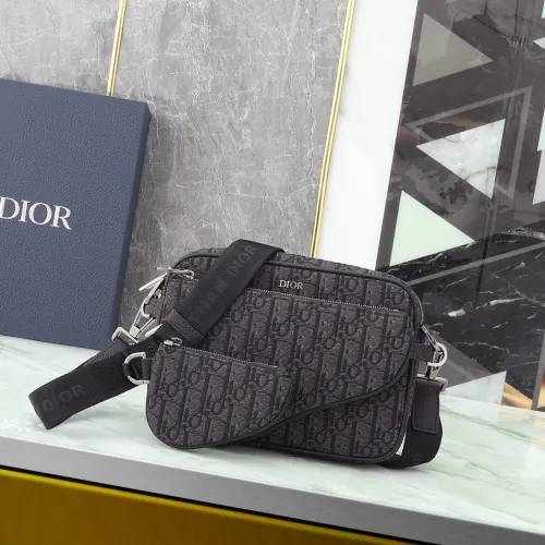 Dior Oblique Men Shoulder Bags Size 18*25*5cm